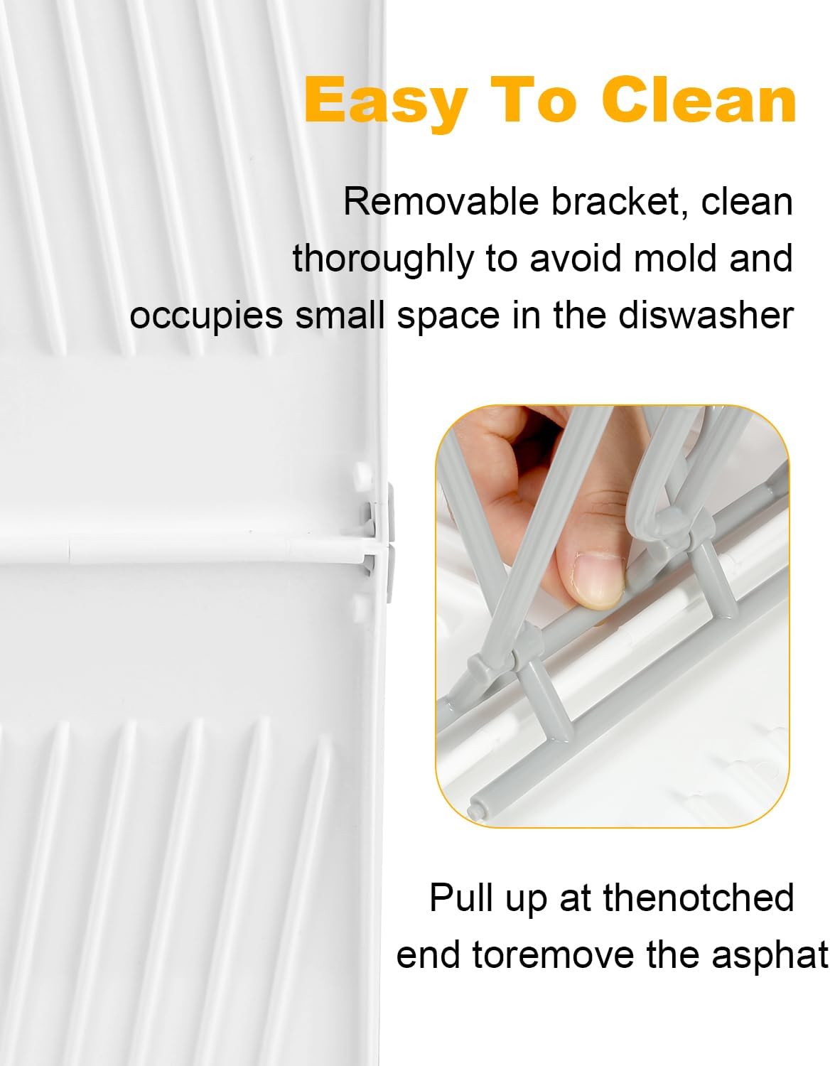 Baby Bottle Drying Rack with Tray and Drainer,Space Saving Bottle Drying Rack