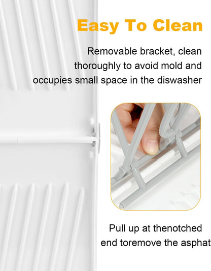 Baby Bottle Drying Rack with Tray and Drainer,Space Saving Bottle Drying Rack
