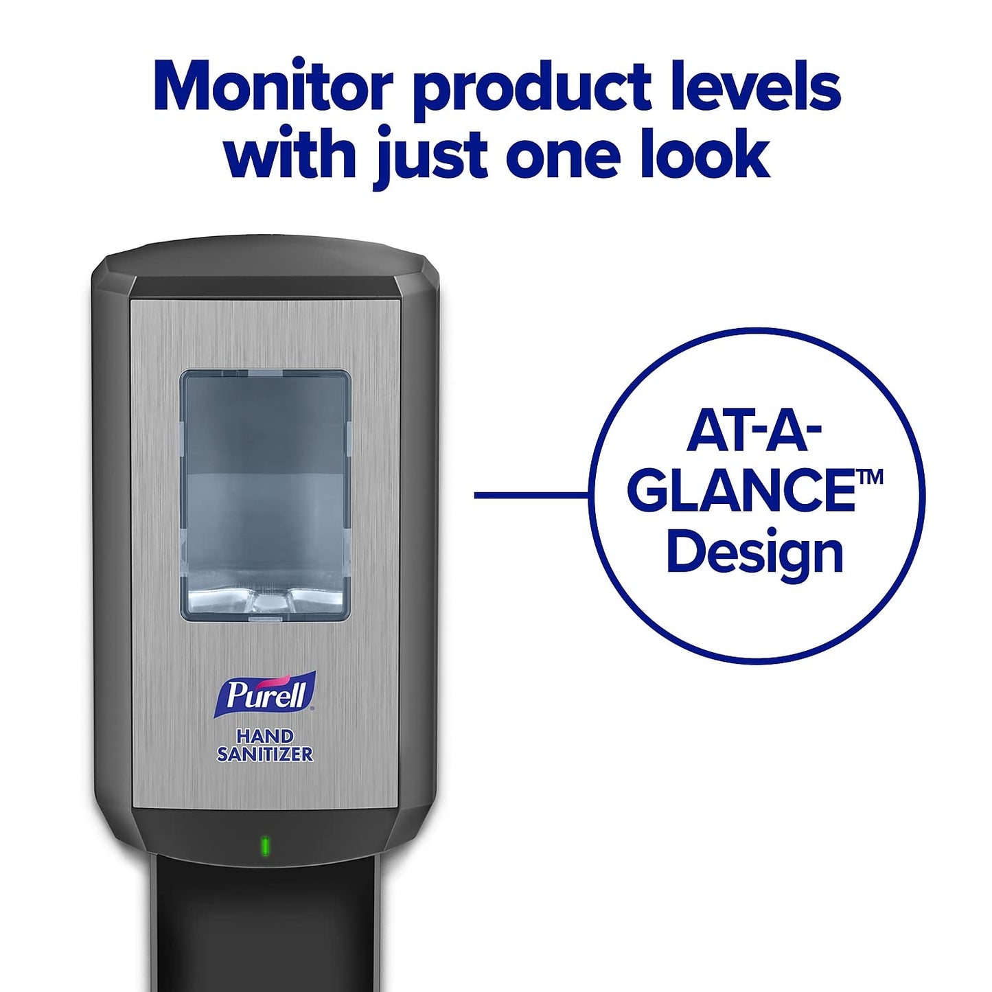 PURELL CS8 Automatic Hand Sanitizer Dispenser, Graphite, for 1200 mL Refills (Pack of 1) – 7824-01