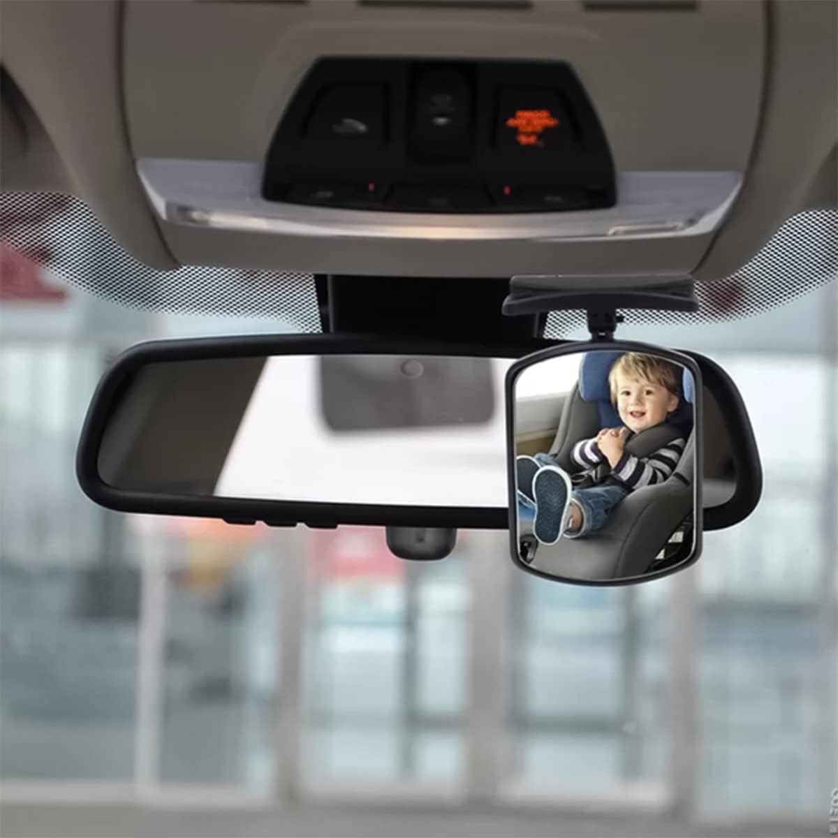 Baby Car Interior Rearview Mirror, Special Mirrors For Observing The Rear Row, Convex Wide Angle HD Clear Baby Child Vehicle Seat Auxiliary Mirror, Universal for SUV Truck Van
