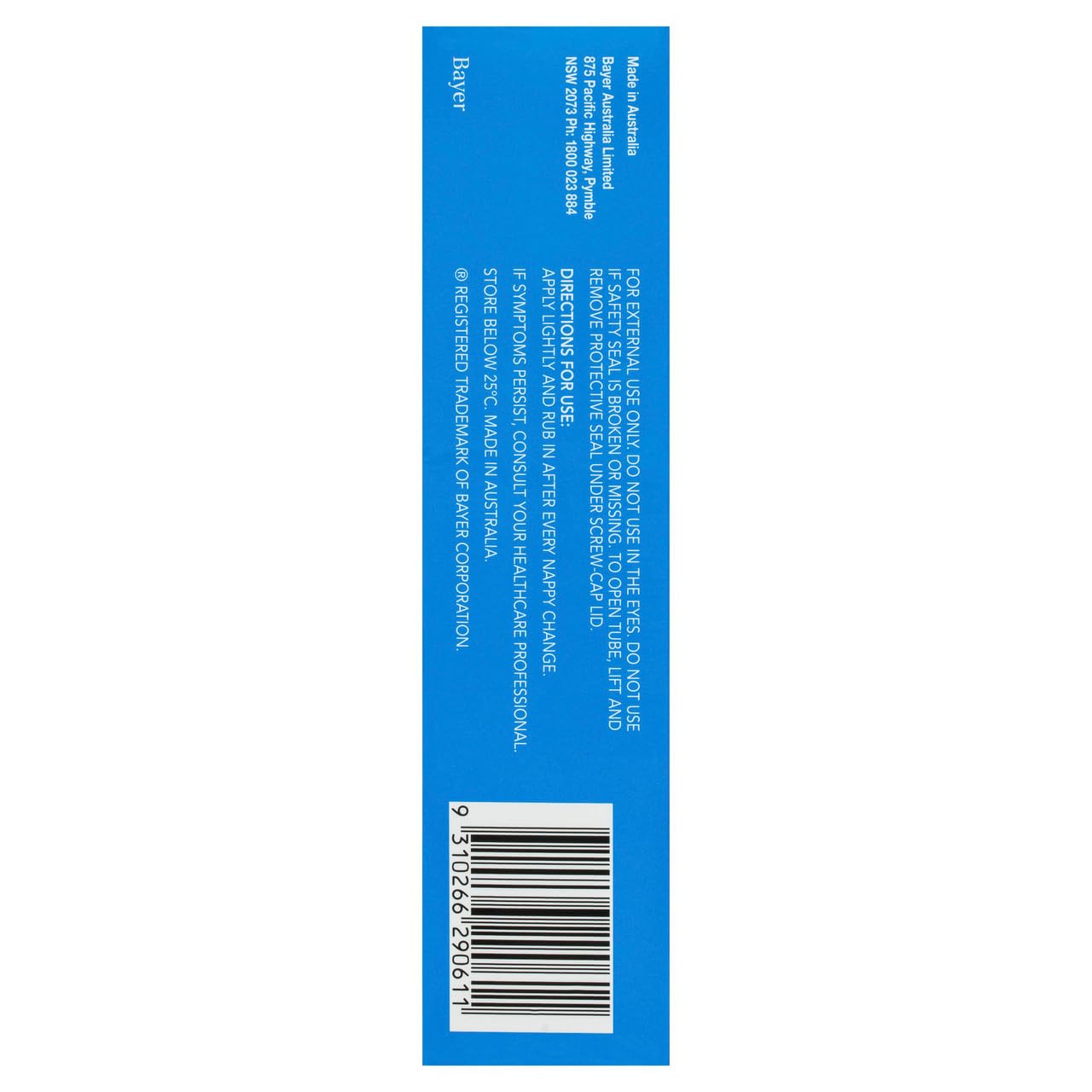 Am-o-Lin Nappy Rash Cream 100g