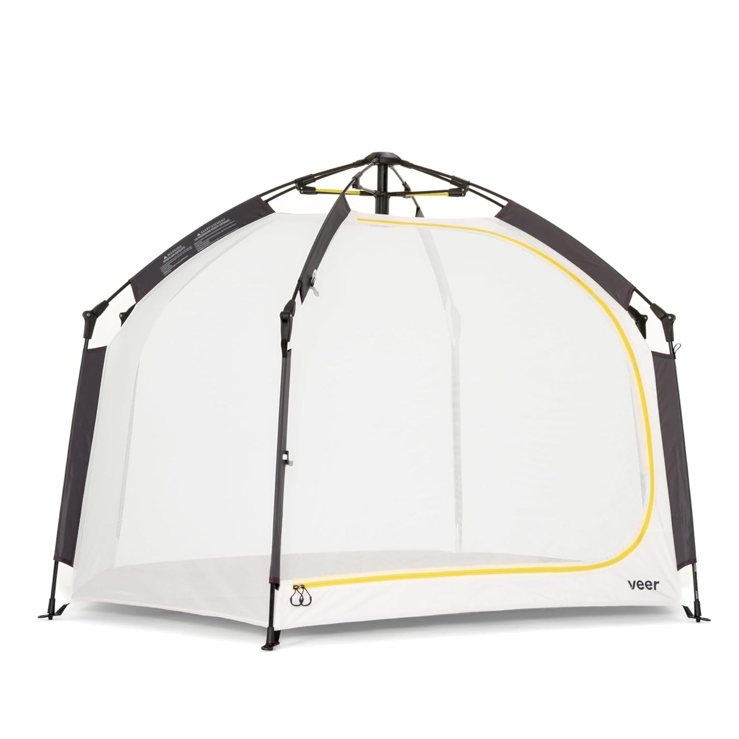 Veer Basecamp | JPMA Certified Portable Pop Up Play Yard/Play Pen for Babies, Toddlers and Kids | Indoor and Outdoor Use | Shade Canopy | Keeps Bugs Out | Playard Safety Certified