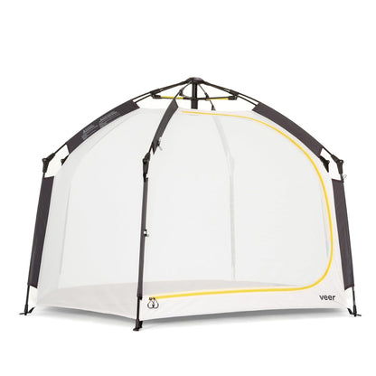 Veer Basecamp | JPMA Certified Portable Pop Up Play Yard/Play Pen for Babies, Toddlers and Kids | Indoor and Outdoor Use | Shade Canopy | Keeps Bugs Out | Playard Safety Certified