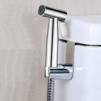 Handheld Bidet Sprayer for Toilet, Premium Stainless Steel Bathroom Bidet Attachment, Adjustable Water Pressure Control for Feminine Wash,Cloth Diaper for Baby Wash, Support Wall or Toilet Mount