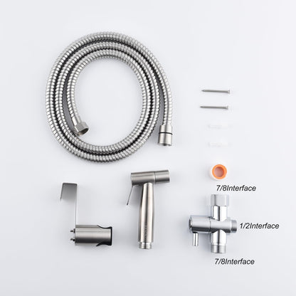 Bidet Sprayer for Toilet & Cloth Diaper Cleaning: Handheld, Adjustable &