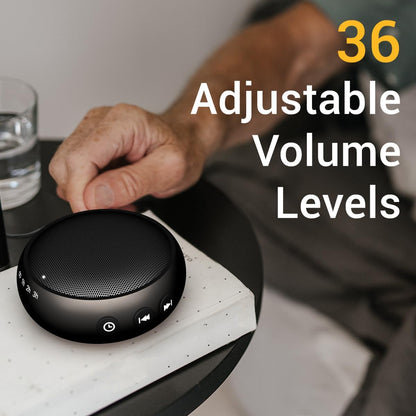 Sound Machine Night Light White Noise Machine with 30 Soothing Sounds 12 Colors Night Light Sleep Machine for Baby Kids Adults Brown Pink Nosie Machine with 32 Volume Levels for Office Home Travel