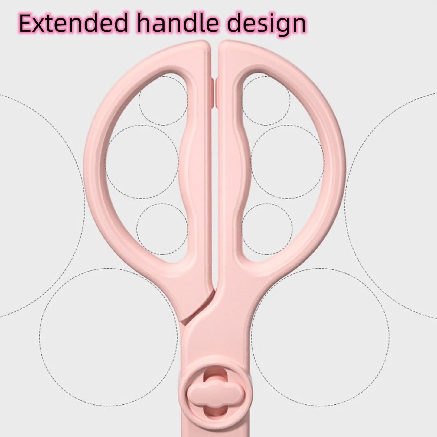 Baby Bottle Tong, Anti-Slip Pacifier Bottle Tongs, Silicone Baby Safety Bottle Holder, Scissor Design Multi-Functional High-Temperature Resistant Tong, Pink