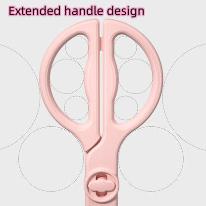 Baby Bottle Tong, Anti-Slip Pacifier Bottle Tongs, Silicone Baby Safety Bottle Holder, Scissor Design Multi-Functional High-Temperature Resistant Tong, Pink