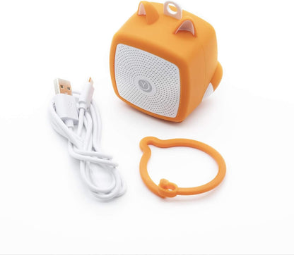 Yogasleep Pocket Baby Soother Fox, White Noise Machine, 6 Soothing Sounds & Timer for Better Sleep, Includes Brown Noise & Lullabies, Compact Size for Travel & Child Safe, Must Have Registry Gift