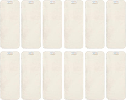 AlVABABY 12pcs Cloth Diaper Inserts,5-Layer Inserts,Reusable Liners for Baby Cloth Diapers12ZTN