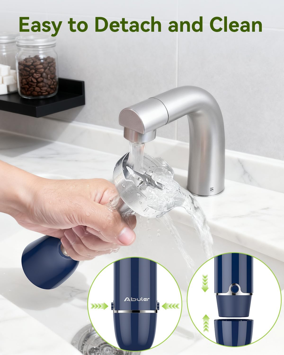 Immersion Blender Handheld 5 in 1 Hand Blender, 1000W Hand Mixer Stick, BPA-Free 12 Speed Handheld Blender 304 Stainless, Beaker, Chopper, Whisk and Milk Frother, Soup, Smoothies, Baby Food, Sauce