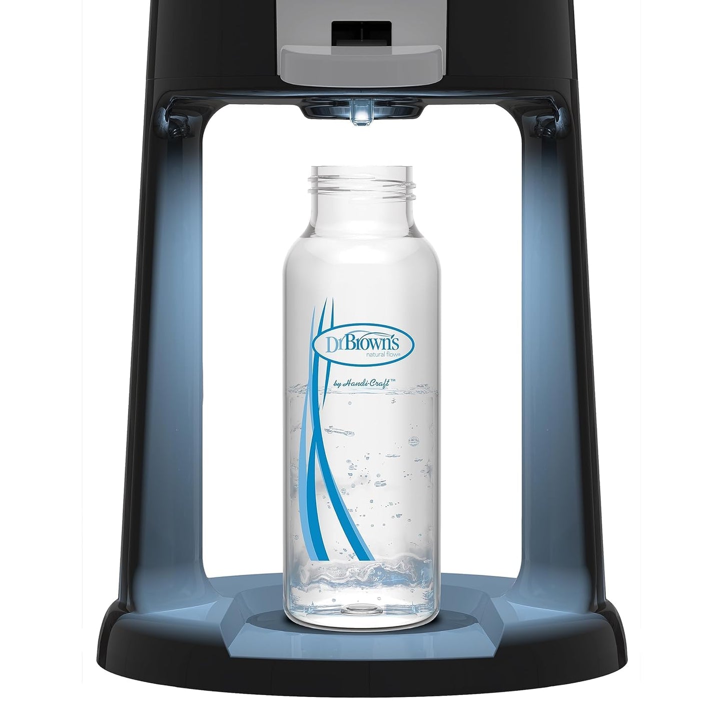 Dr. Brown's Insta-Prep Warm Water Dispenser to Instantly Prepare Baby’s Formula Bottle,Large Capacity Glass Tank with 3 Temperature Settings,Black