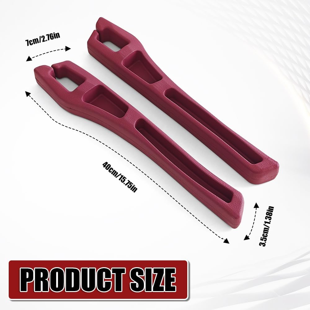 2PCS No Drop Seat Guard, Car Seat Gap Filler, Multi-Function Car Side Gap Filler for Prevent Items Falling, Universal Auto Blocker Between Seats Auto Organizer Accessories for Most Cars