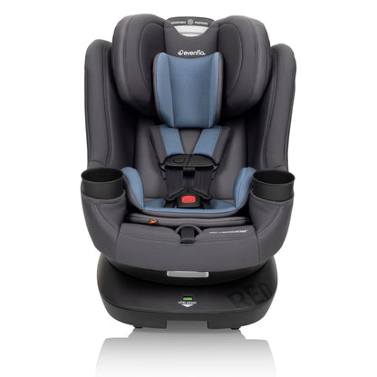 Evenflo REO by Revolve360 Rotating Convertible Car Seat with Quick Clean Cover, Infant to Toddler, Forward and Rear Facing, Compact Design, One-time Install (Chelsea)