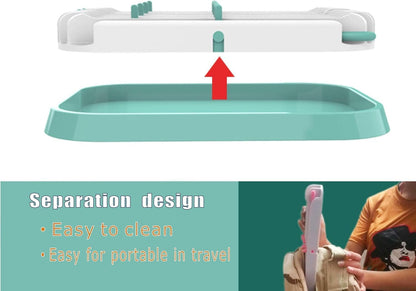 Baby Bottles Drying Rack, Folding Drainer for Feeding Bottles Accessories Dryer Holder(Green)