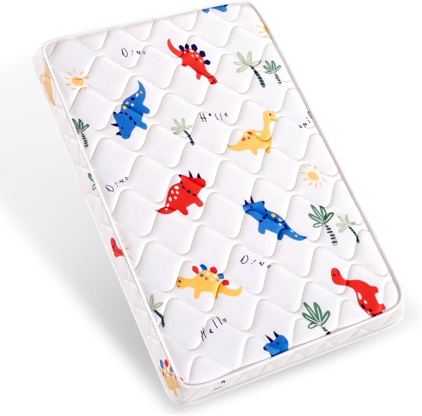 Lillibearas Pack and Play Mattress 38" x 26" x 1.5", Firm Support and Comfort Foam, Soft Playard Mattress for Babies and Toddlers, Baby Essentials Items