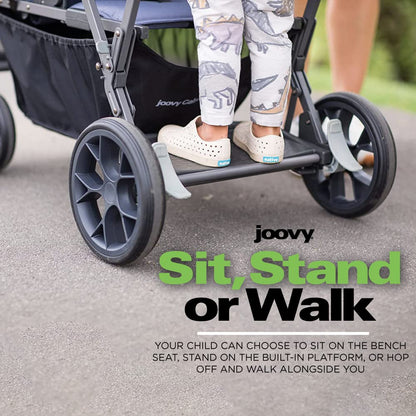Joovy Caboose LX Tandem Stand-on Stroller, Black