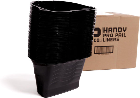 Handy Pro Pail Liners – 48 Pack Disposable Inserts for Handy Pro Pail, Quick Clean-Up and Easy Color Changes