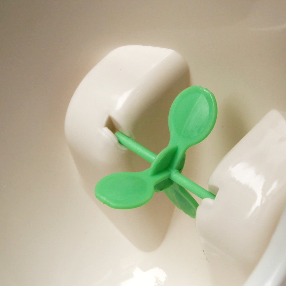 Cute Frog Potty Training Urinal for Boys with Funny Aiming Target - Blackish Green