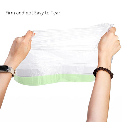 Tebery 200 Pack Portable Potty Chair Liners with Drawstring, Potty Bags Liners Disposable for Baby Toilet Potty Training Seat
