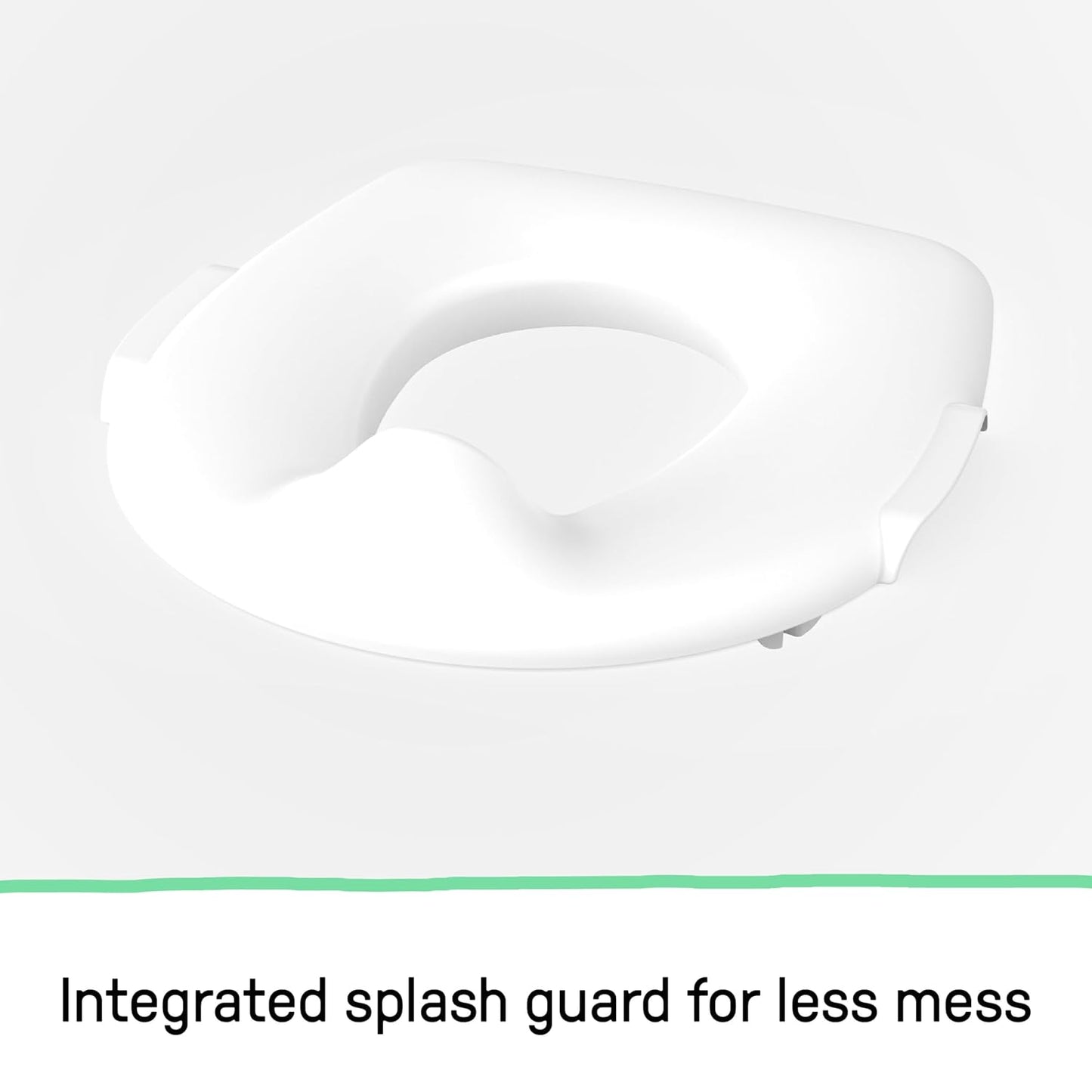 Ingenuity My Size Potty Pro 2-in-1 Potty Training Toilet, Floor Potty with Removable Potty Seat for Standard Toilets, Realistic Flushing Sound, For Toddlers Ages 18+ months, Up to 50 lb