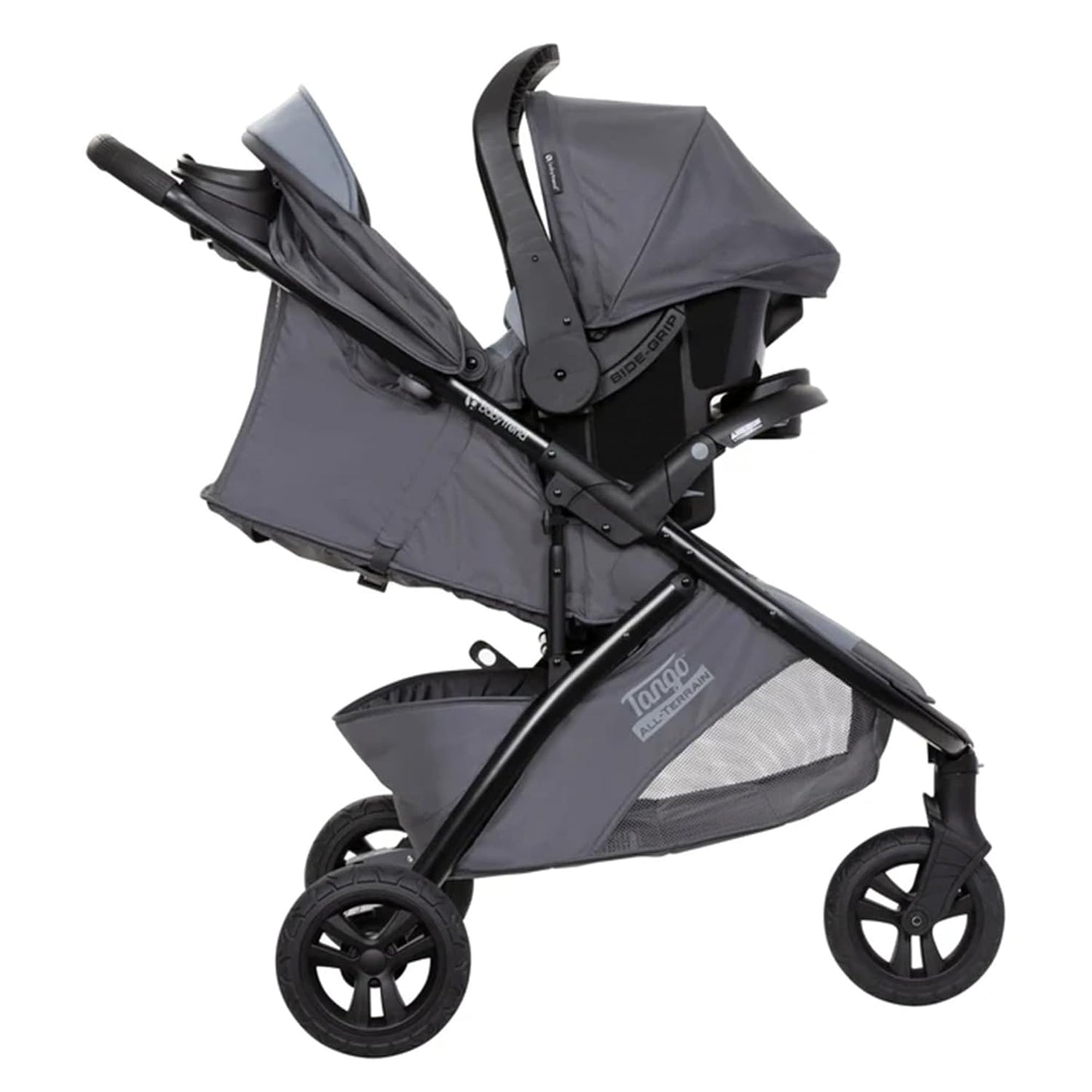 Baby Trend Tango PRO Travel System with Secure-Lift Infant Car Seat, Dash Black