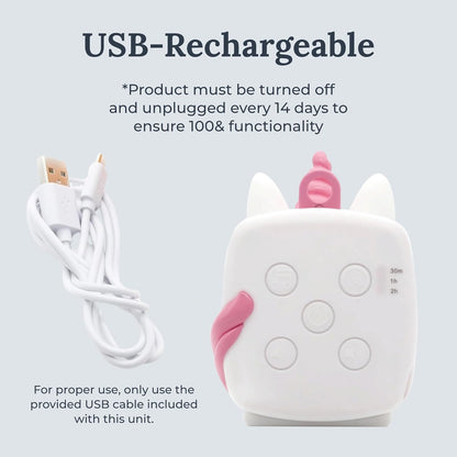 Yogasleep Pocket Baby Soother Fox, White Noise Machine, 6 Soothing Sounds & Timer for Better Sleep, Includes Brown Noise & Lullabies, Compact Size for Travel & Child Safe, Must Have Registry Gift