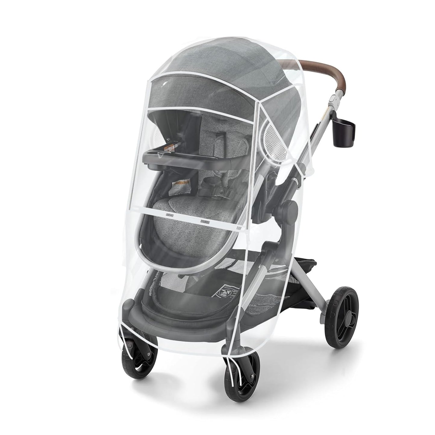 Stroller Rain Cover Compatible with Graco - Waterproof Stroller Rain Cover, Windproof Travel Weather Shield, Durable Protect from Dust and Snow with Breathable, Travel Strollers Accessories