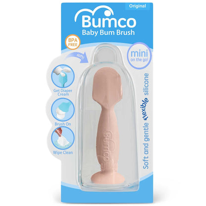 Bumco Diaper Cream Spatula - BPA-Free Diaper Bag Essentials, Soft Butt Spatula Baby, Mom-Invented Butt Paste Spatula, Bumco Diaper Cream Spatula, Flexible Diaper Cream Applicator, Baby Bum Brush
