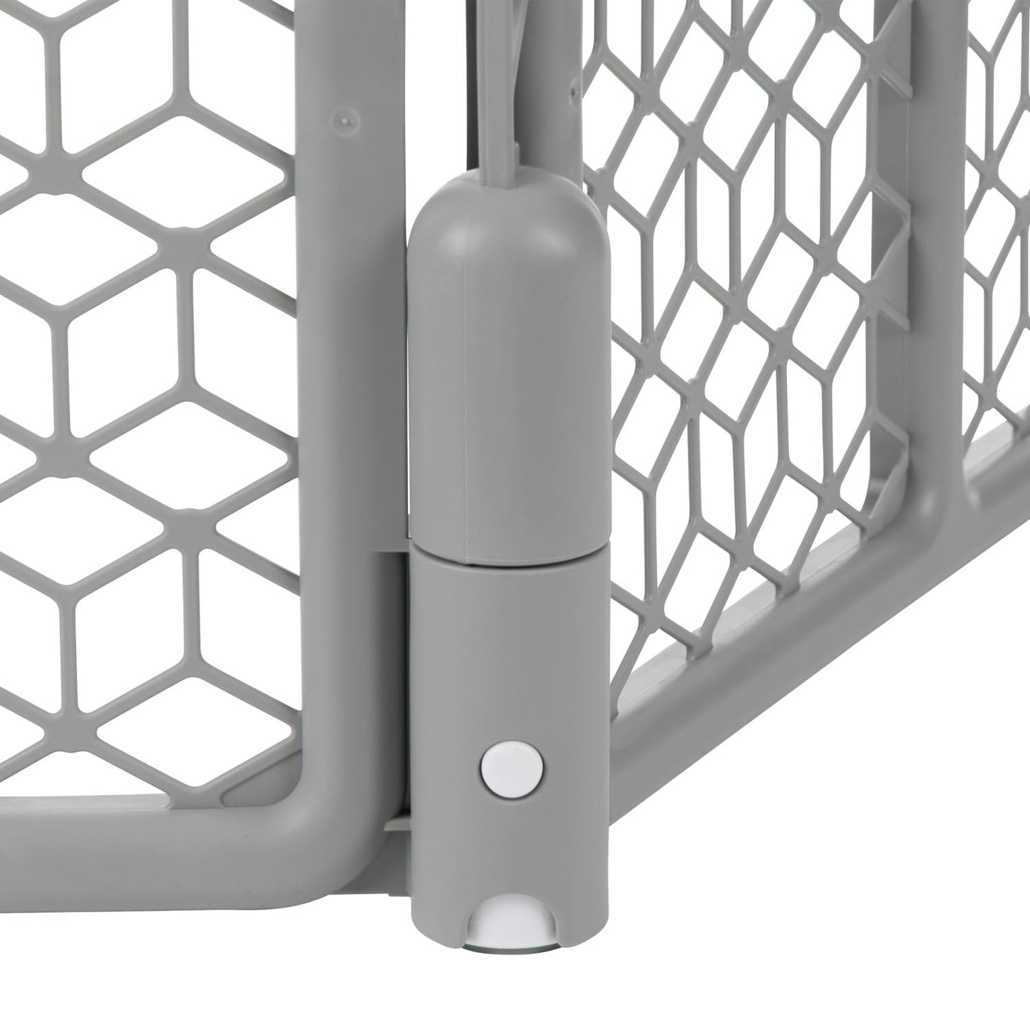 Evenflo Versatile Play Space Adjustable Play Area, 6-Panel (Cool Gray)