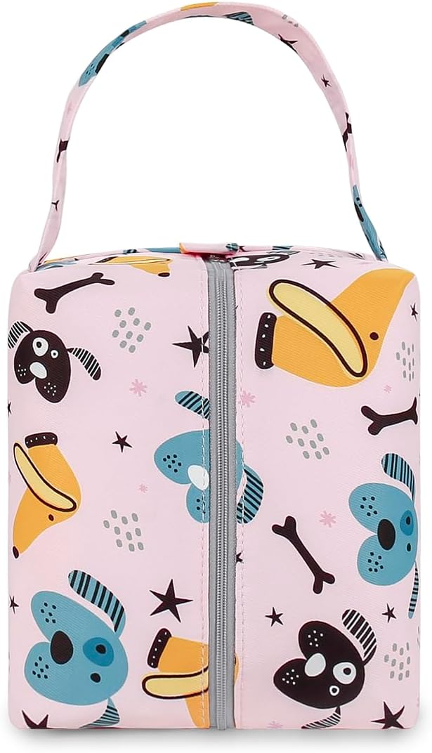 MOMIGO Wet Dry Bags for Baby Cloth Diapers - Waterproof Pod Hanging Diaper Bag Reusable, Washable for Baby Stroller, Diaper Bag, Breast Pump Parts, Travel Bag