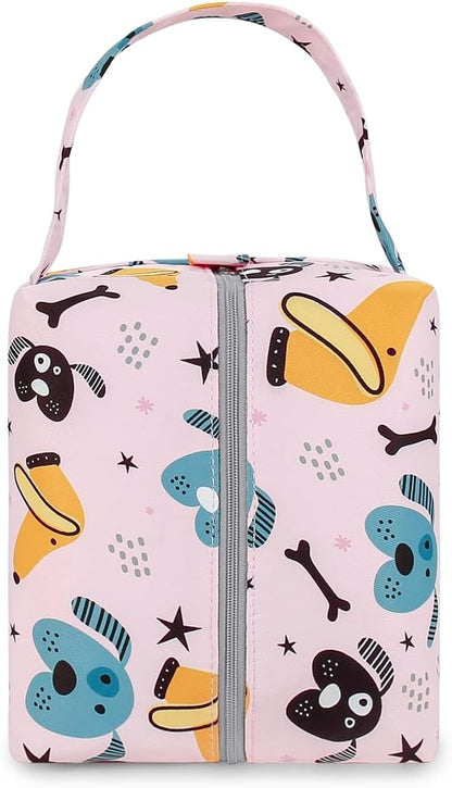 MOMIGO Wet Dry Bags for Baby Cloth Diapers - Waterproof Pod Hanging Diaper Bag Reusable, Washable for Baby Stroller, Diaper Bag, Breast Pump Parts, Travel Bag