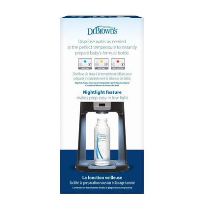 Dr. Brown's Insta-Prep Warm Water Dispenser with Baby Formula Mixing Pitcher, 36oz Olive