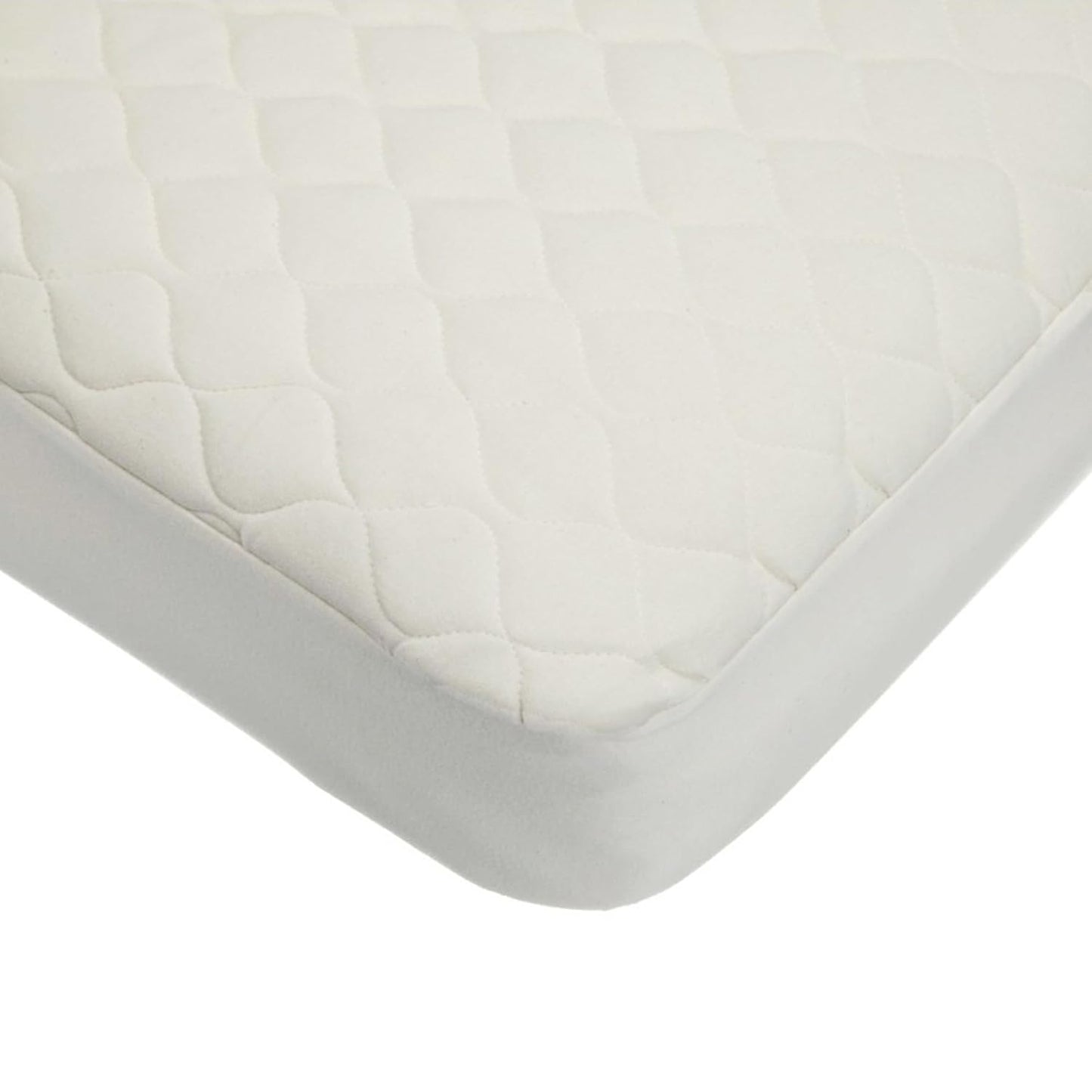 American Baby Company Waterproof Fitted Pack N Play Playard Mattress Protector, Quilted Protector Pad Cover Made with Organic Cotton Top Layer, 39" x 27"