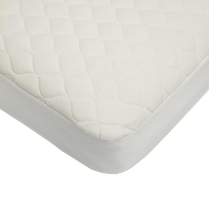 American Baby Company Waterproof Fitted Pack N Play Playard Mattress Protector, Quilted Protector Pad Cover Made with Organic Cotton Top Layer, 39" x 27"