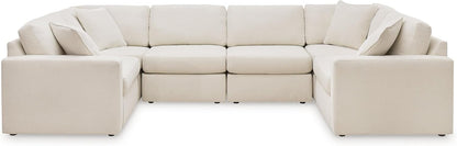 Signature Design by Ashley Modmax Coastal Press-Back Swivel Glider Rocker Recliner with Machine Washable Cover, Hidden Storage Compartments and 2 Bolster Pillows, Beige - Colors A