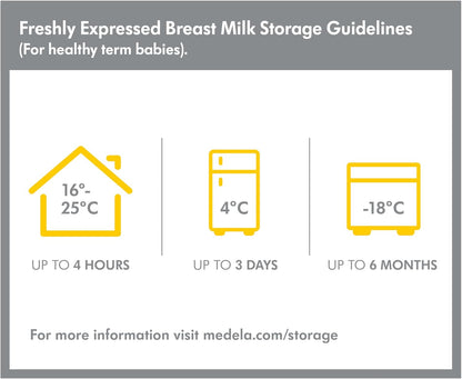 Medela Breastmilk Collection and Storage Bottles 8oz (250ml) - 2 Each