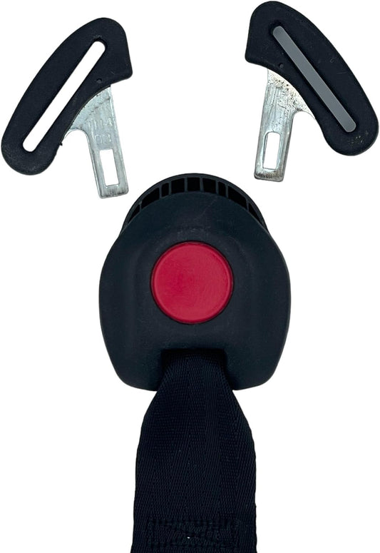 Buckle Boss® Transit for Cosco Convertible Seats (SEAT Belt Guard ONLY) | Front Facing Seat Belt Button Covers for Cosco Convertible Seats | Preventing Passengers from Unbuckling Their Seat Belts