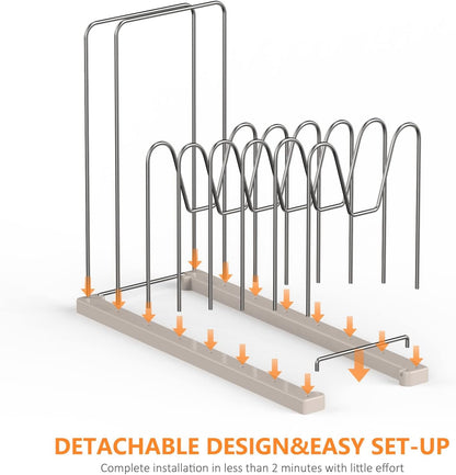 Reusable Bag Drying Rack, Silicone Bag Drying Rack, Dryer Rack for Ziplock Gallon, Snack, Sandwich Bags, Bottle Dryer Rack for Cup & Glasses,Pan Lid & Cutting Board Organizer