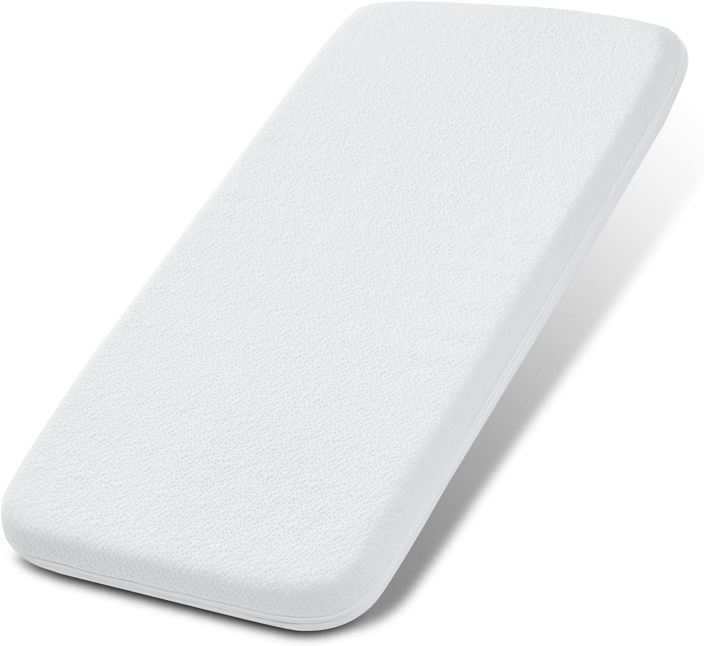 NeoBorn Baby Bassinet Mattress Pad, 30" x 18" Dual Sided Comfort Gel Memory Foam Mattress with Removable Soft Tencel Cover Fit for Halo Bassinest Swivel/Flex/Glide/Premiere/Luxe Series Sleeper