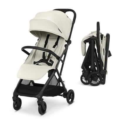 Delta Children Icon Ultra Compact Travel Stroller - Greenguard Gold Certified, Black