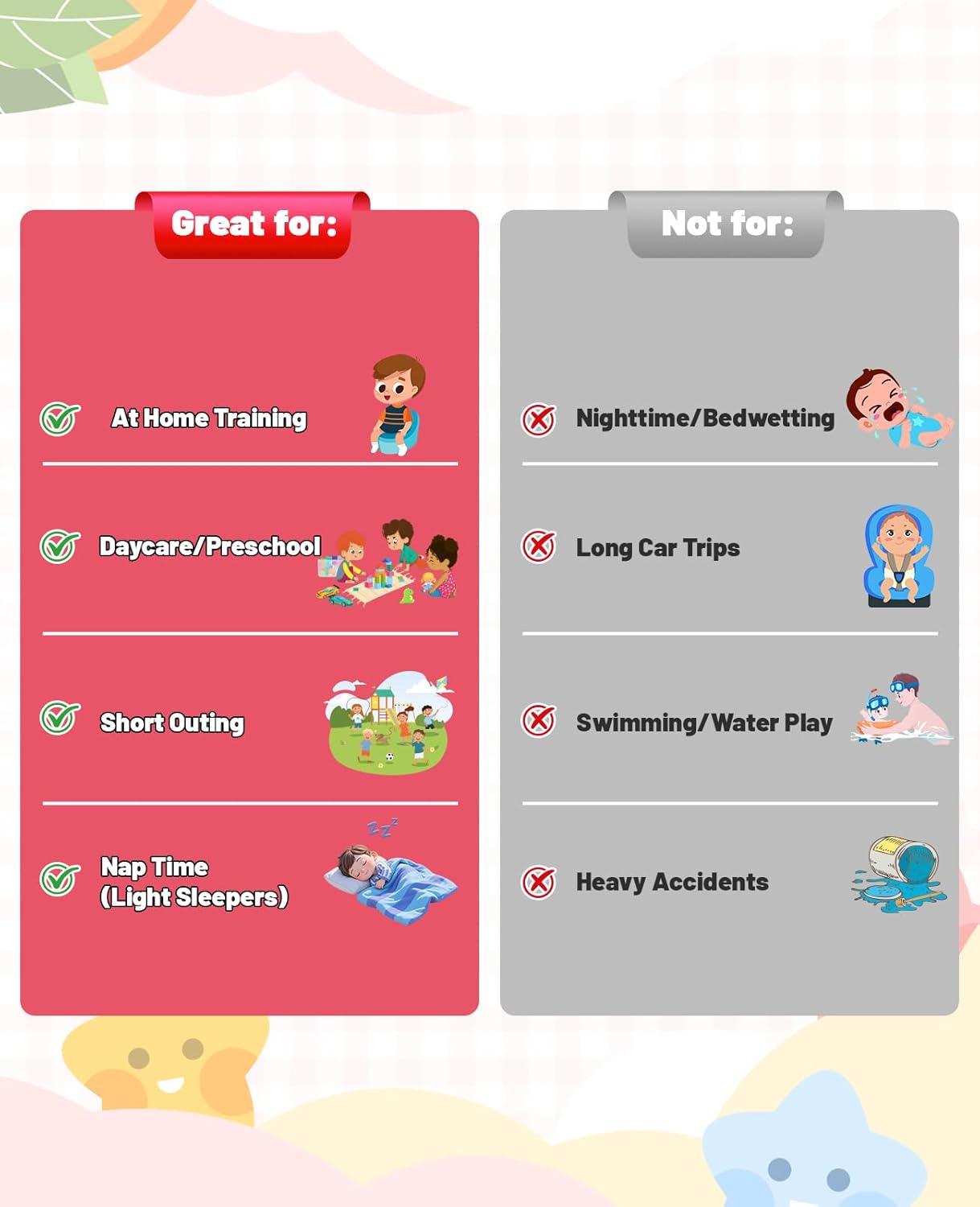 MooMoo Baby Potty Training Underwear 10 Packs Absorbent Toddler Training Pants for Boys and Girls Cotton Pee Pants 2T-9T