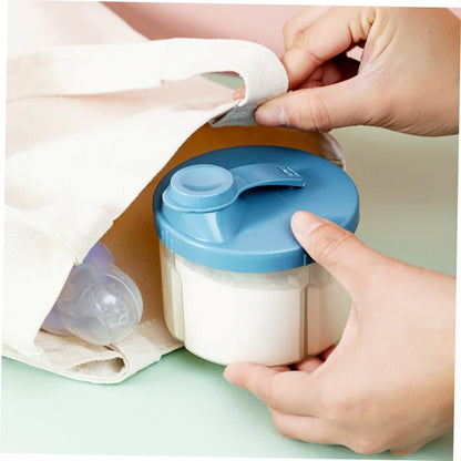 BESPORTBLE 2pcs Milk Dispenser Bottle Travel Formula Dispenser Portable Formula Container