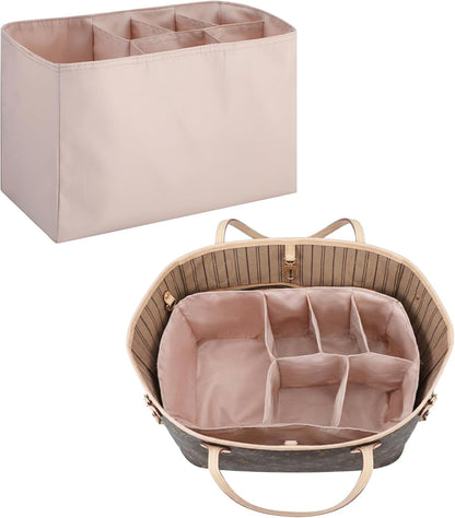 Mifoci Diaper Bag Insert Organizer 12 x 8 x 6.3 Inch Waterproof Multi Pocket Bag Purse Organizer for Work Tote Diapers