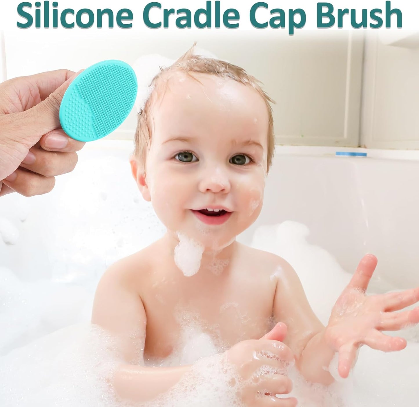 Baby Grooming Kit, Infant Safety Care Set with Hair Brush Comb Nail Clipper Nasal Aspirator,Baby Essentials Kit for Newborn Girls Boys (Grey White)