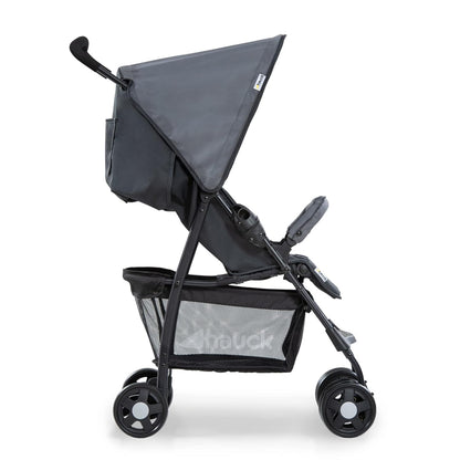 hauck Lightweight and Compact Travel Baby/Toddler Foldable Stroller, Sport, Charcoal/Stone