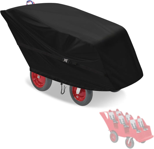 Dustproof Cover for Jeep Wagon Stroller, Waterproof Quad Stroller Wagon Covers for Jeep Wrangler Deluxe 4 Seater Foldable Wagon 30" W x 30" D x 44" H