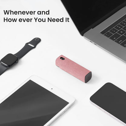 YTT Touchscreen Mist Cleaner, Screen Cleaner, for All Phones, Laptop and Tablet Screens,Two in One Spray and Microfiber Cloth Pink and Light Gray 2Pack
