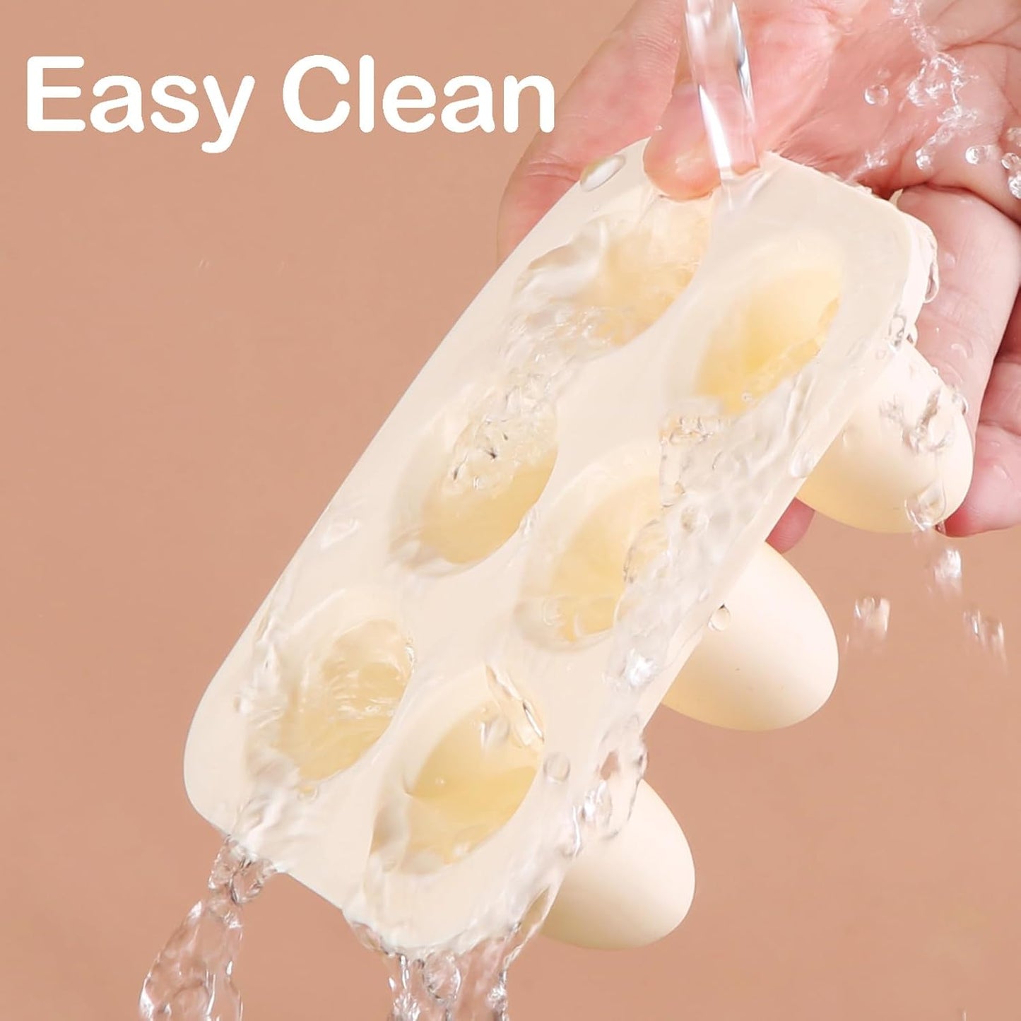 Baby Food Freezer Tray with Lid 2 Pack, Silicone Breastmilk Popsicle Mold, Baby Food Storage Container, Ice Cube Maker for Homemade Baby Meals (Carnation)