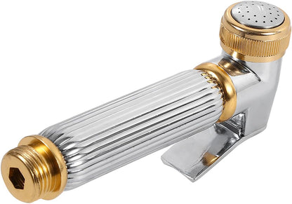 Bathroom Brass Bidet Handheld Sprayer Toilet Spray Shower Nozzle Sprinkler for Feminine Wash, Baby Diaper Cloth Washer